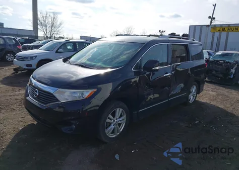 2012 Nissan Quest Sl from USA, damaged, VIN JN8AE2KP5C9037612
